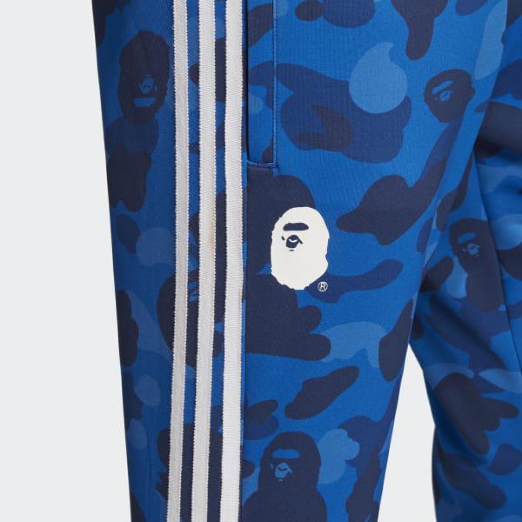 Adidas x bape track on sale pants